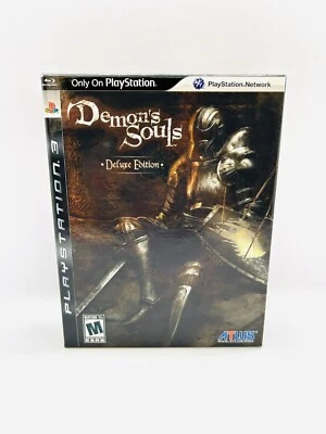 Demons Souls Deluxe Edition Sony Playstation 3 PS3 CIB COMPLETE BOX MANUAL - Image 1 of 4