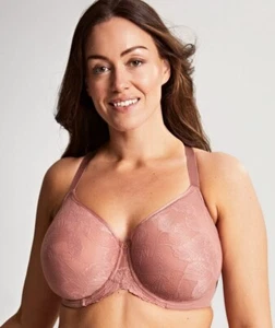 Panache ASH ROSE Radiance Moulded Non Padded Underwire Bra, US 40G, UK 40F - Picture 1 of 4