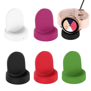 Wireless Charging Cradle Dock for Samsung Galaxy Watch 4 Classic Watch3 Active2 - Picture 1 of 16