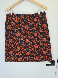 JIL SANDER Womens Straight lined SKIRT Size 42 Cotton blend - Picture 1 of 10