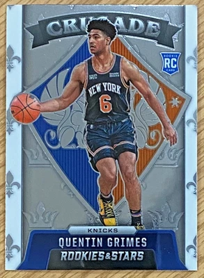 2021-22 Chronicles Rookies  Stars Crusade #636 Quentin Grimes RC New York Knicks - Image 1 of 2