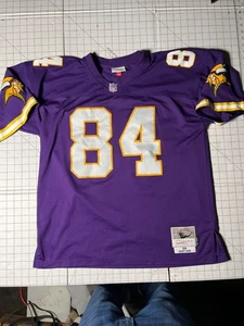 Mitchell And Ness Randy Moss # 84 Minnesota Vikings 1998 Throwbacks Legacy 48 XL - Picture 1 of 5