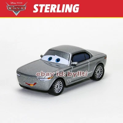 Mattel Disney Pixar Cars 3 Sterling 1:55 Diecast Cars Juguete Regalo, NUEVO Suelto Foto 1 de 4