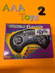 Competition Pro 6 SEGA Controller NEW VINTAGE NEW OLD STOCK