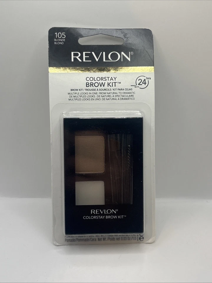 2x Revlon 105 Blonde Colorstay Brow Kit