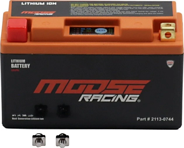 Moose Lithium-Ion Battery #202989 fits Yamaha YW125 Zuma 125 2009-2014 - Imagem 1 de 1