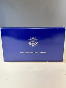 1986-S Statue of Liberty Silver Dollar and Half Dollar PROOF 2-Coin Set w/ COA - Picture 1 of 6