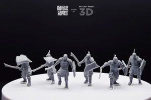 Super Orc Swordsman Davale Games 3D Printed With High Quality Resin - Picture 1 of 18