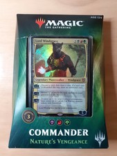Magic the Gathering Nature's Vengeance Commander Deck