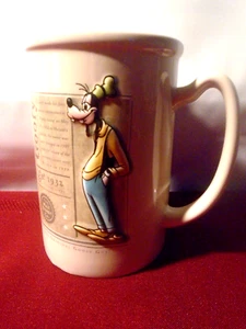 Disney Goofy 3D Embossed Coffee Mug Vintage 1997 - Picture 1 of 2