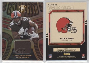 2021 Panini Gold Standard Gold Gear /299 Nick Chubb #GG-NC