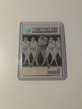 2021 Diamond Kings The Art of Hitting Holo Blue /99 Joe Jackson Sandwiches #AOH-2