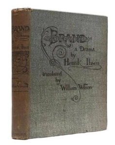 Henrik IBSEN. BRAND, A Dramatic Poem 1891. First edition in English - Imagen 1 de 1
