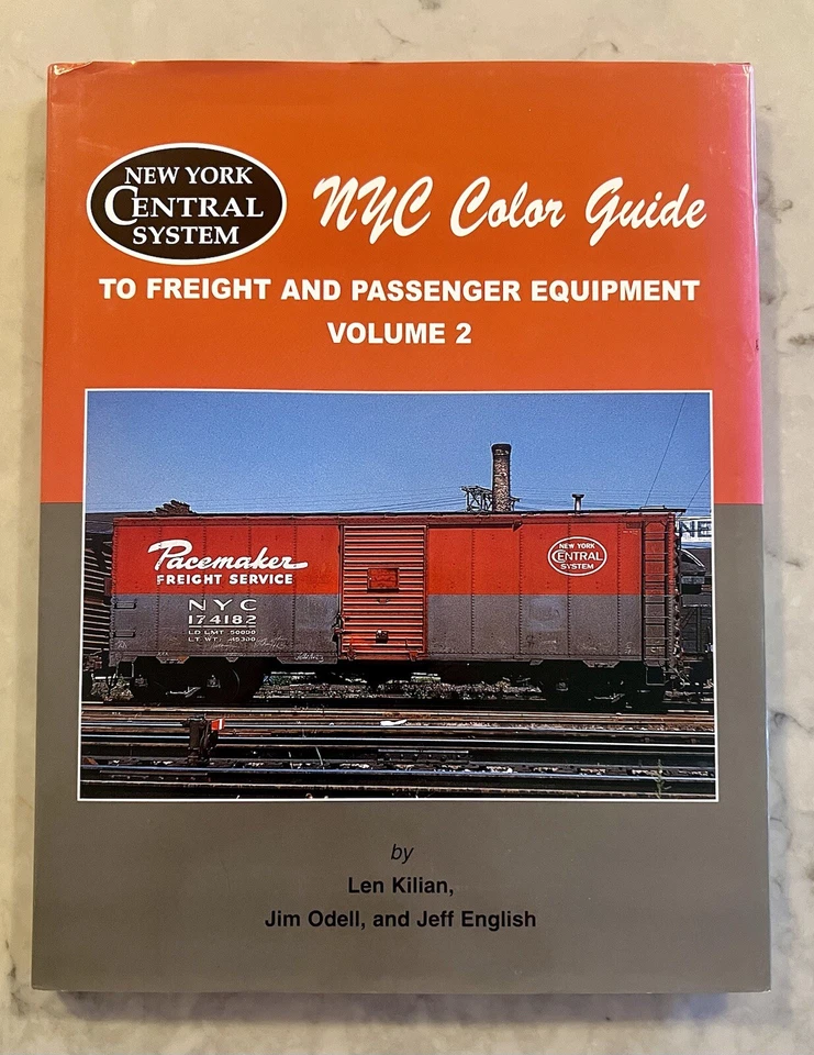 NYC Color Guide to Freight and Passenger Equipment Vol. 2 by Jim Odell MINT