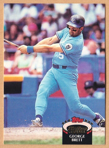 1992 Stadium Club #150 George Brett [Royals] [NM/MT] (1)