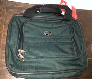 American Tourister Carry On Travel Toiletry Bag / 10x13x4 Green Luggage Hanging - Picture 1 of 5