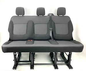 NISSAN PRIMASTAR / NV300 - TRIPLE BENCH SEAT + FOLDS FLAT + REMOVABLE * NEW * - Picture 1 of 8