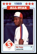 1989 Southern League All-Stars Mel Rojas Jacksonville Expos #20