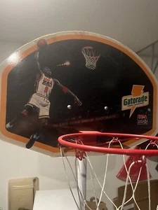 Michael Jordan Gatorade Basketball Hoop 1992 Bulls Hutch The Last Dance - Picture 1 of 10