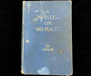 DWELLER ON TWO PLANETS Phylos the Thibetan 1920 EX LIBRIS MERLE NORMAN BOOKPLATE - Picture 1 of 11