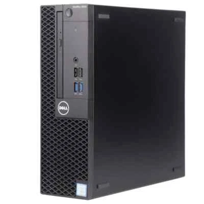 Dell 3050 Desktop Computer PC SFF I5 6500 8GB RAM 500GB HDD Windows 10 Wi-Fi DVD - Image 1 of 4