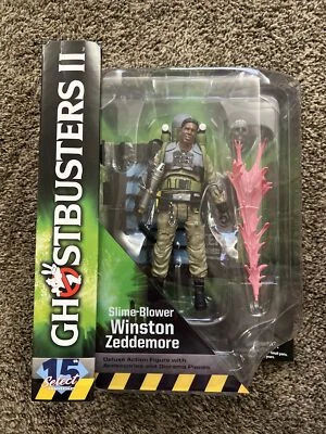 Figura de acción soplador de limo DIAMOND SELECT TOYS Ghostbusters 2 Winston Zeddemore Foto 1 de 4