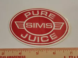 DE COLECCIÓN AÑOS 70 TOM SIMS JUGO PURO CHRISTIAN HOSOI STAAB ¡PEGATINA DE LA CUBIERTA DE PATINETA! - Imagen 1 de 1