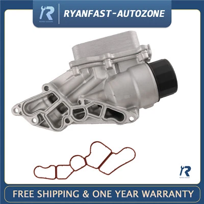 NUEVO Carcasa de filtro de aceite con junta 2721800510 apto para Mercedes Benz 272 180 0510 Foto 1 de 4