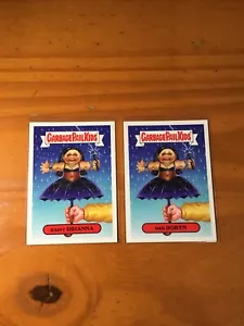 2017 Garbage Pail Kids Rihanna Card 9A 9B Battle Of The Bands - Bild 1 von 2