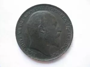 Great Britian United Kingdom 1902 1/2 Penny XF King Edward VII #79 - Bild 1 von 3