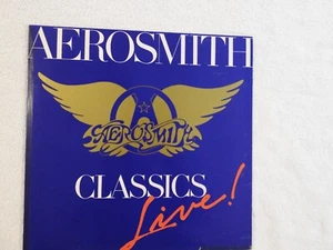 Aerosmith "Classics Live" Pristine NEVER PLAYED 1986 Vinyl Pressing! See Photos! - Foto 1 di 10