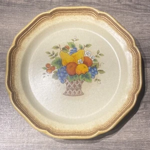Mikasa Whole Wheat Fruit Basket E8008 Dinner Plate 10 3/4" Japan Replacement - Picture 1 of 3