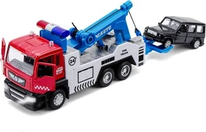 haomsj Toy Tow Truck Pull Back Cars Miniature Carrier for Boys... - Picture 1 of 6
