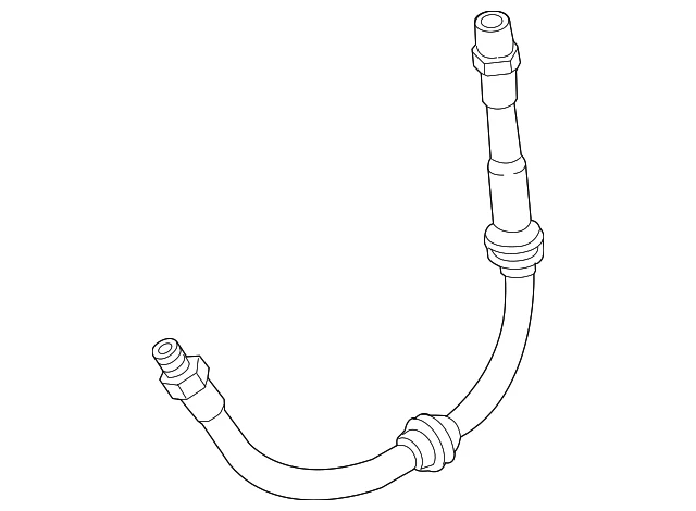 Manguera de freno original Audi 4H0-611-775-B Foto 1 de 2