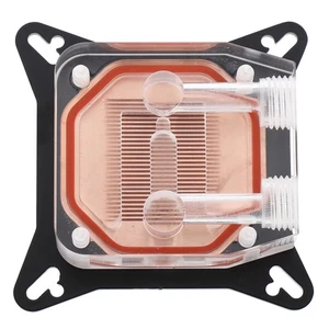 Carte Graphique Tête de Refroidissement à Eau Bloc GPU Base Cuivre Waterblock - Photo 1/12