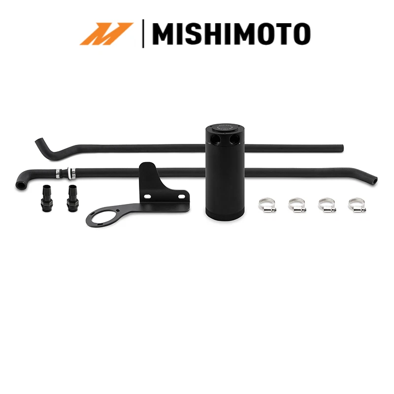 Mishimoto Baffled Oil Catch Can Kit (PCV Side) For 2007-2013 Mazda 3 Mazdaspeed - Image 1 of 4