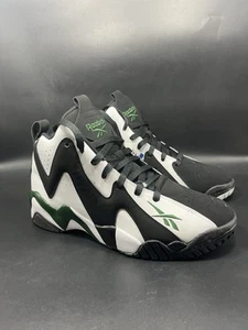 Reebok Herren Kamikaze II Shawn Kemp Basketball Sneaker weiß/grün Gr. 9 - Bild 1 von 7