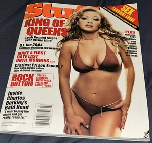 Stuff Magazine Leah Remini February 2002 Rare King of Queens y2K mag - Picture 1 of 4