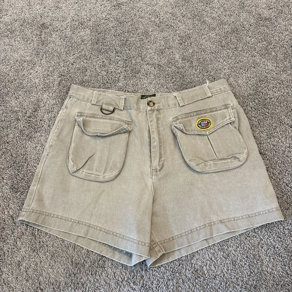 Bermuda de vela masculina vintage Pusser's West Indies lona pesada 38x5 rara barco - Imagem 1 de 4