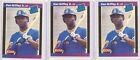 (3) KEN GRIFFEY JR. 1989 DONRUSS RATED ROOKIE RC #33 SEATTLE MARINERS LOT