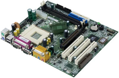 Mainboard MSI MS-6340 Ver:1 S.462 SDRAM AGP mATX - Image 1 of 2