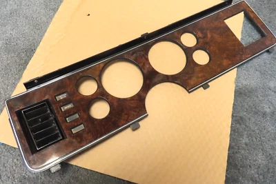 Cuadro de instrumentos Mercury Capri 1979-1982 tablero bisel moldura carcasa envolvente Foto 1 de 4