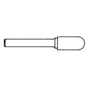 1X Fräserstifte HM4 zylindrisch Hartmetall 16 mm Fräser Fräsaufsatz Bohrer - Bild 1 von 5