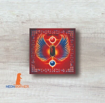 JOURNEY GREAT HITS LIENZO IMPRESIÓN ÁLBUM CUBIERTA ARTE DE PARED C52 Foto 1 de 4