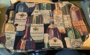 Wein Thema Tischsets Schürze Weinhalter - Bild 1 von 4