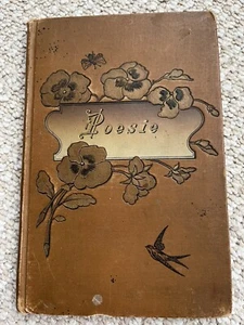 Antique Handwritten Poems Diary Warsaw 1894 - Picture 1 of 23