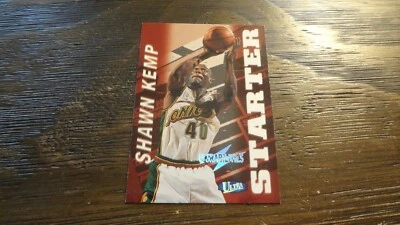 97-98 ULTRABILITIES STARTER SHAWN KEMP # 17 OF 20 S    BASKETBALL CARD - Image 1 of 2