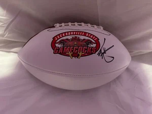 Jacksonville State Gamecocks RILEY GREEN Firmado Fútbol Música Country - Imagen 1 de 1