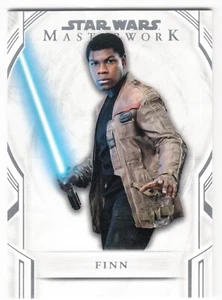 2018 Star Wars Masterwork Base Short Print #104 Finn SP - Bild 1 von 1
