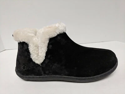 Zapatillas Tempur-Pedic Vallery, Gamuza Negra, Mujer 12 M Foto 1 de 4